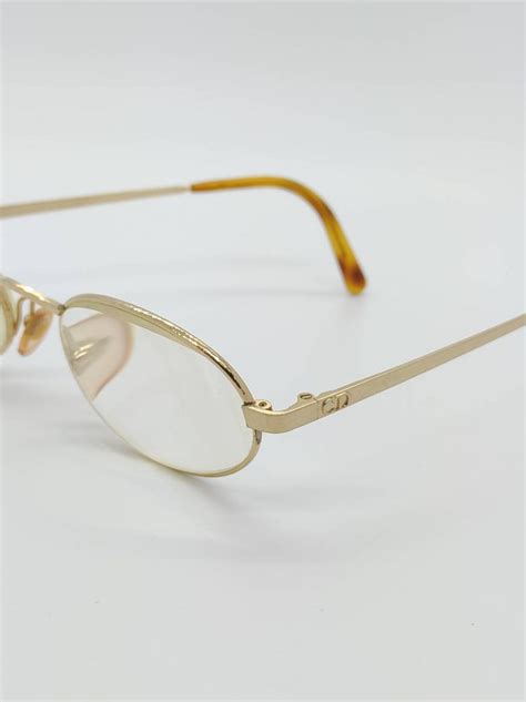 dior gold frames